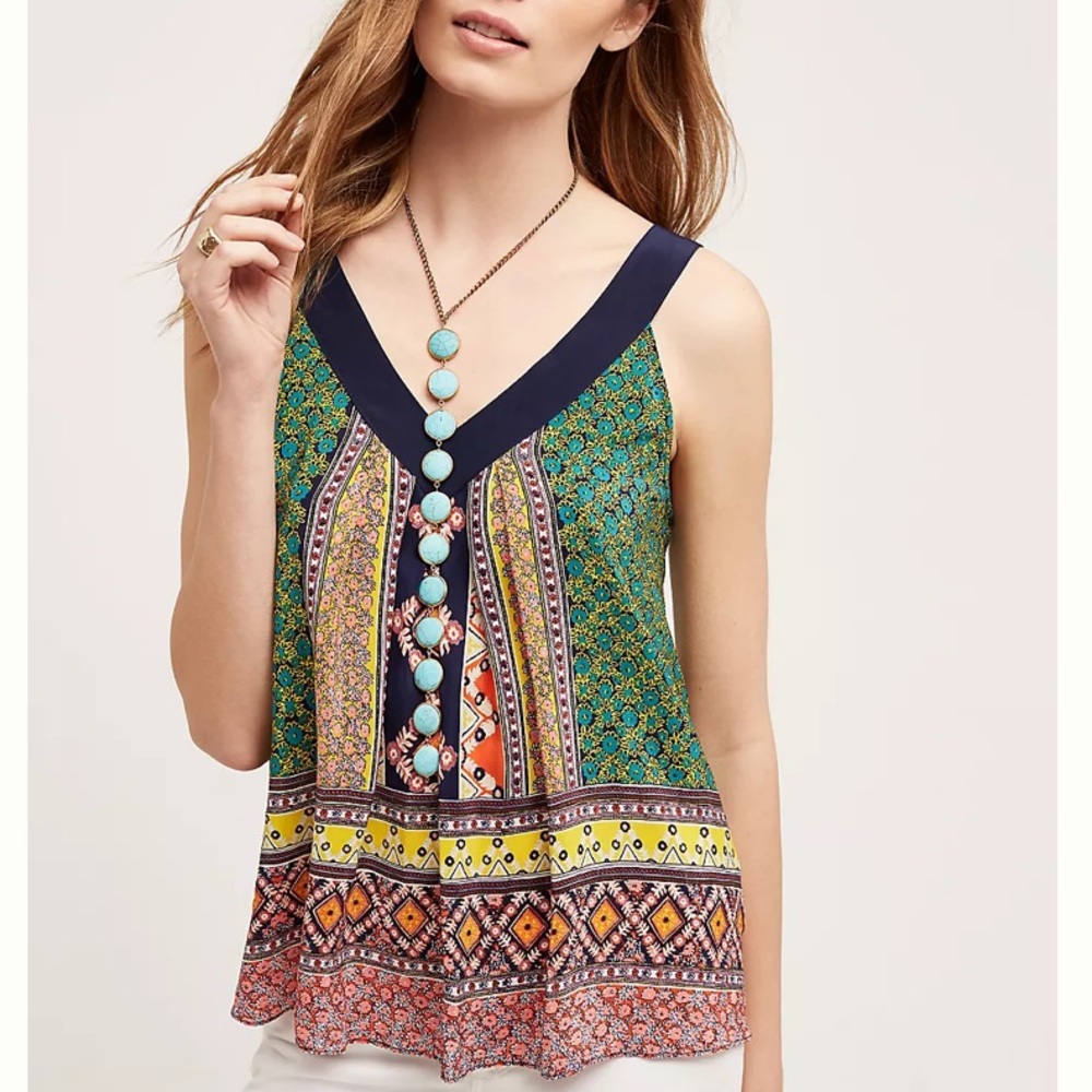 Anthropologie Sapelo Tank